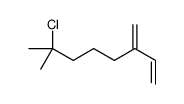 7-chloro-7-methyl-3-methyleneoct-1-ene Structure