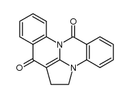 5,6-dihydro-4b,11b-diaza-benzo[e]aceanthrylene-7,12-dione结构式