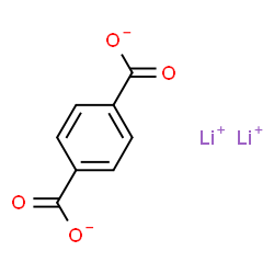 terephthalic acid, lithium salt Structure