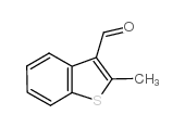 2-甲基苯并[b]噻吩-3-甲醛结构式