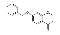 7-benzyloxychroman-4-one结构式