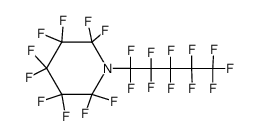 perfluoro-(1-pentylpiperidine)结构式
