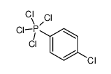 tetrachloro-(4-chlorophenyl)-λ5-phosphane结构式