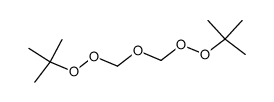 di-tert-butyl 2-oxa-propane-1,3-diyl bis-peroxide结构式