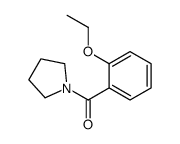 Pyrrolidine, 1-(2-ethoxybenzoyl)- (9CI) Structure