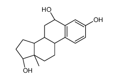 6β-羟基17β-雌二醇结构式