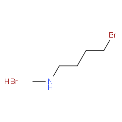 4-溴-N-甲基丁-1-胺氢溴酸盐结构式