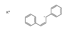 potassium,3-phenylprop-1-enylbenzene Structure