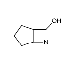 (1S,5R)-6-azabicyclo[3.2.0]heptan-7-one结构式