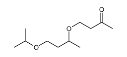 4-(4-propan-2-yloxybutan-2-yloxy)butan-2-one结构式