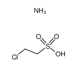 2-chloro-ethanesulfonic acid, ammonium salt结构式