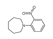 1-(2-硝基苯基)-氮杂烷结构式