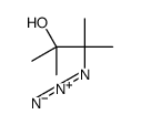 3-azido-2,3-dimethylbutan-2-ol结构式