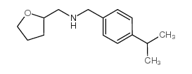 (4-异丙基苄基)(四氢呋喃-2-甲基)胺结构式
