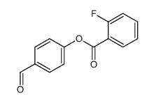 4-FORMYLPHENYL 2-FLUOROBENZOATE结构式
