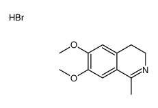 6,7-dimethoxy-1-methyl-3,4-dihydroisoquinoline,hydrobromide Structure