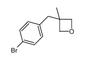 3-[(4-bromophenyl)methyl]-3-methyloxetane Structure