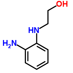 2-[(2-氨基苯基)氨基]乙醇盐酸盐结构式