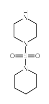 1-(哌啶-1-磺酰基)-哌嗪结构式