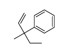 3-methylpent-1-en-3-ylbenzene Structure