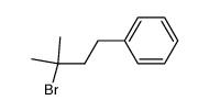 (3-bromo-3-methyl-n-butyl)benzene Structure