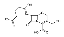 desacetyl glutaryl 7-aminocephalosporanic acid Structure