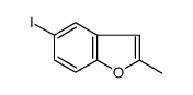 5-Iodo-2-methylbenzofuran结构式