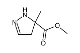 methyl 5-methyl-1,4-dihydropyrazole-5-carboxylate Structure