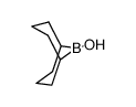 9-Borabicyclo[3.3.1]nonane-9-ol Structure
