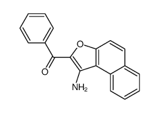 (1-aminobenzo[e][1]benzofuran-2-yl)-phenylmethanone结构式