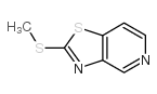 2-(甲基硫代)噻唑并[4,5-c]吡啶结构式
