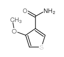 4-甲氧基噻吩-3-甲酰胺结构式