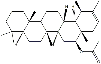 (18α)-Urs-20-en-16β-ol acetate Structure
