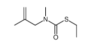 S-ethyl N-methyl-N-(2-methylprop-2-enyl)carbamothioate Structure