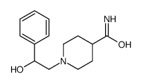 1-(2-羟基-2-苯基乙基)哌啶-4-羧酰胺结构式