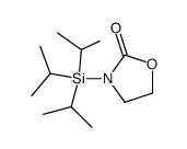 N-triisopropylsilyl-2-oxazolidinone结构式