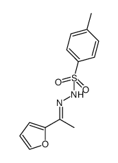 N'-(1-(furan-2-yl)ethylidene)-4-methylbenzenesulfonohydrazide结构式