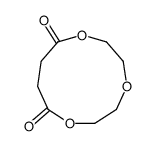 1,4,7-trioxacycloundecane-8,11-dione Structure