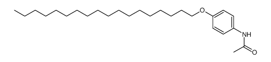 N-(4-(octadecyloxy)phenyl)acetamide结构式