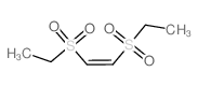 1,2-Bis(ethylsulfonyl)ethylene structure