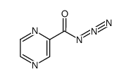 pyrazine-2-carbonyl azide Structure