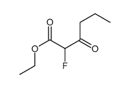 ethyl 2-fluoro-3-oxohexanoate Structure