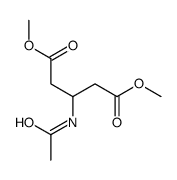 dimethyl 3-acetamidopentanedioate Structure