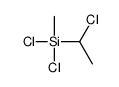 1-CHLOROETHYLMETHYLDICHLOROSILANE结构式