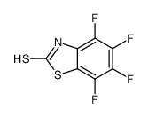 4,5,6,7-tetrafluoro-3H-1,3-benzothiazole-2-thione结构式