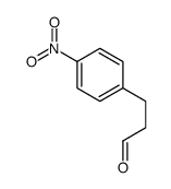 3-(4-硝基苯)-丙醛结构式