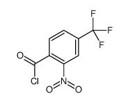 2-NITRO-4-TRIFLUOROMETHYL-BENZOYL CHLORIDE Structure