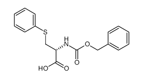 N-CBZ-S-苯基-L-半胱氨酸结构式