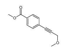 methyl 4-(3-methoxyprop-1-ynyl)benzoate Structure
