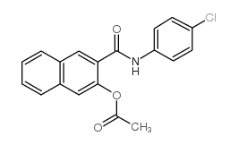 色酚AS-E醋酸盐结构式